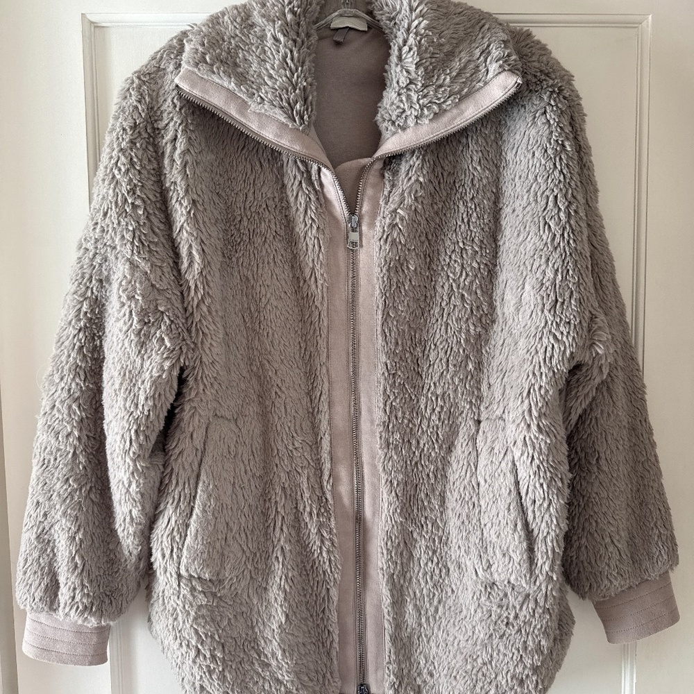 Varley Norfolk Jacket Teddy Fleece Size S